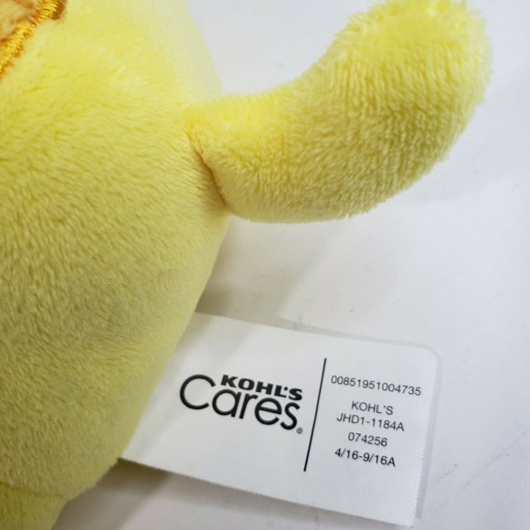 Kohl's Cares Clifford the Big Red Dog T-Bone Plush 10" Yellow Dog Clean - Picture 5 of 9